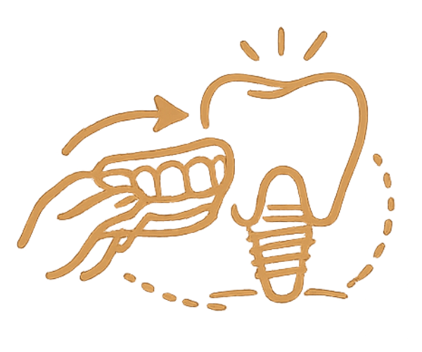 Ícone de durabilidade do implante dentário em Joinville - SC